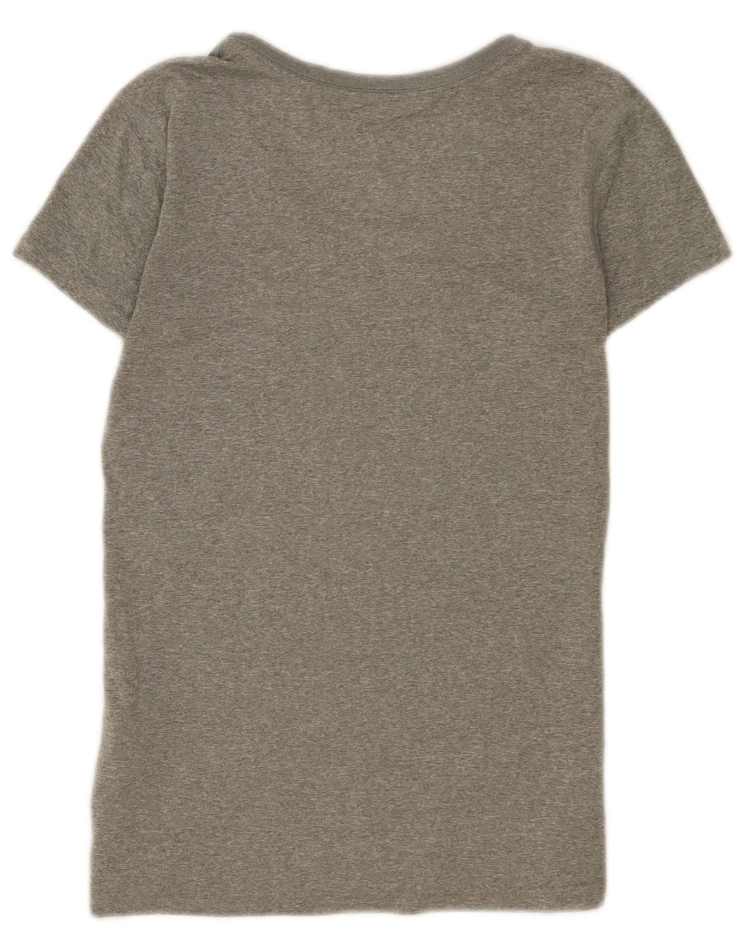 T-shirt da donna Nike Top UK 10 piccola in poliestere chiazzato grigio
