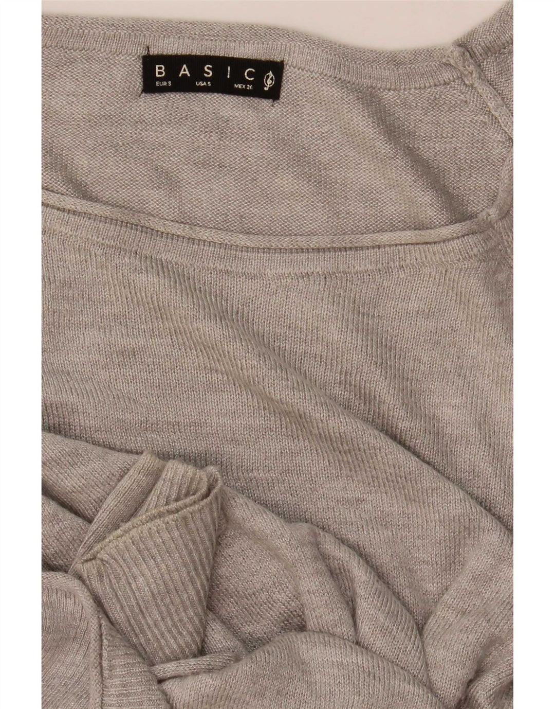 Camicetta ampia da donna Stradivarius, vestibilità ampia, UK 10, piccola, grigia