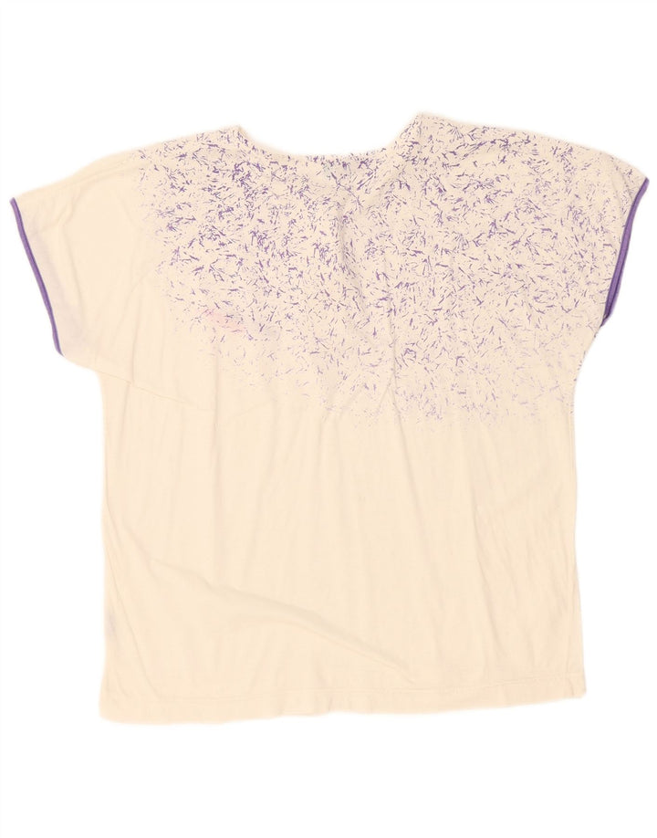 T-shirt grafica da donna Fila Top IT 48 XL cotone bianco
