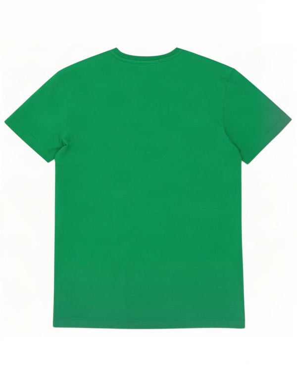 Maglietta grafica da uomo Calvin Klein Jeans Top in cotone verde medio