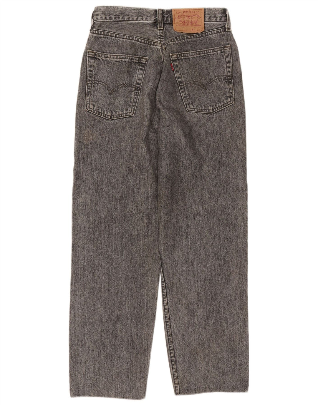 Levi's Uomo 538 Jeans a vita alta W28 L28 Cotone grigio