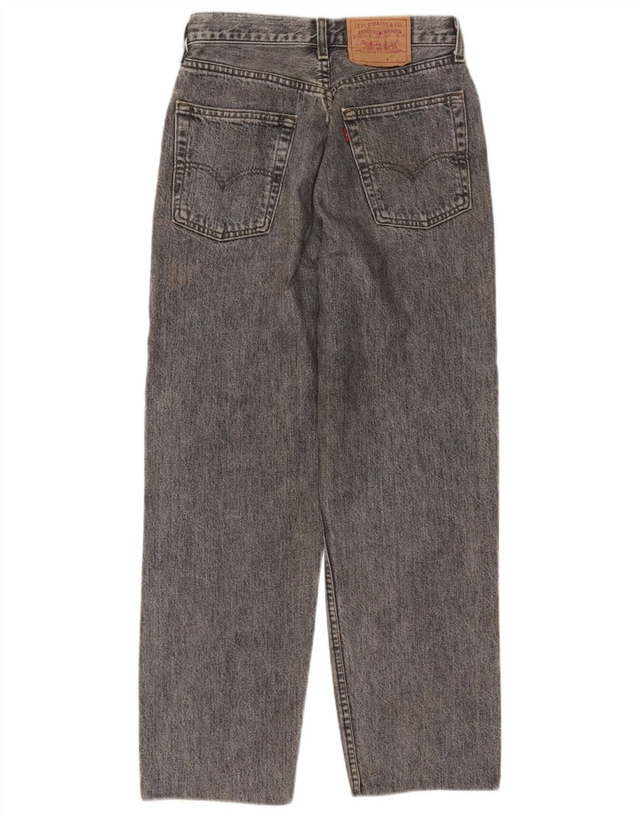 Levi's Uomo 538 Jeans a vita alta W28 L28 Cotone grigio