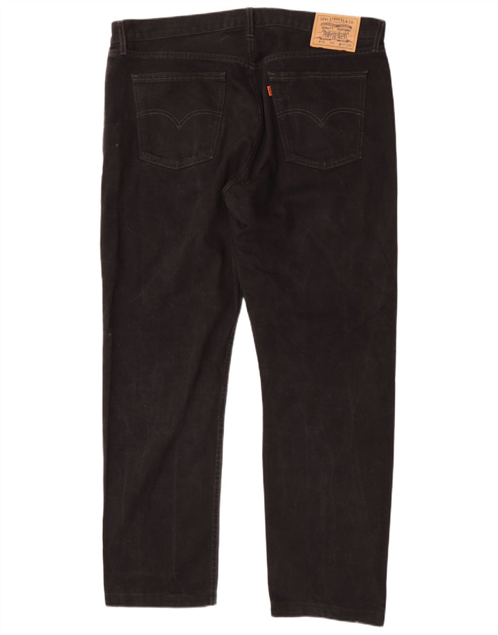 Levi's Uomo 615 Jeans dritti W40 L31 Cotone Nero