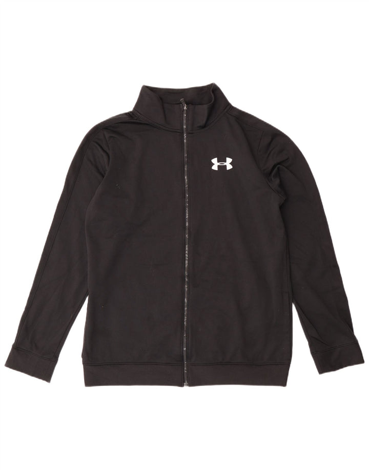 Giacca da tuta da ragazzo Under Armour 13-14 anni XL poliestere nero