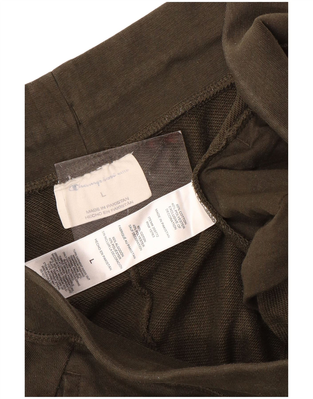 Pantaloni da tuta da uomo Champion Joggers Large in cotone kaki