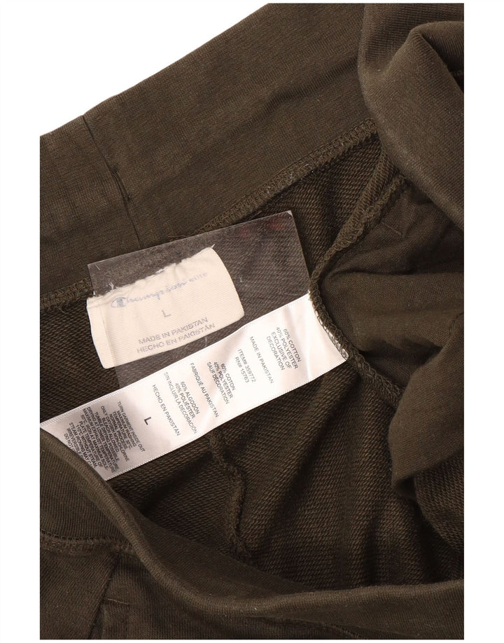 Pantaloni da tuta da uomo Champion Joggers Large in cotone kaki