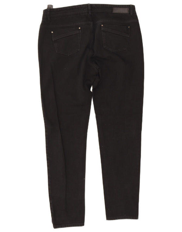 Jeans skinny autografati da donna Marks & Spencer UK 14 Large W32 L28 neri