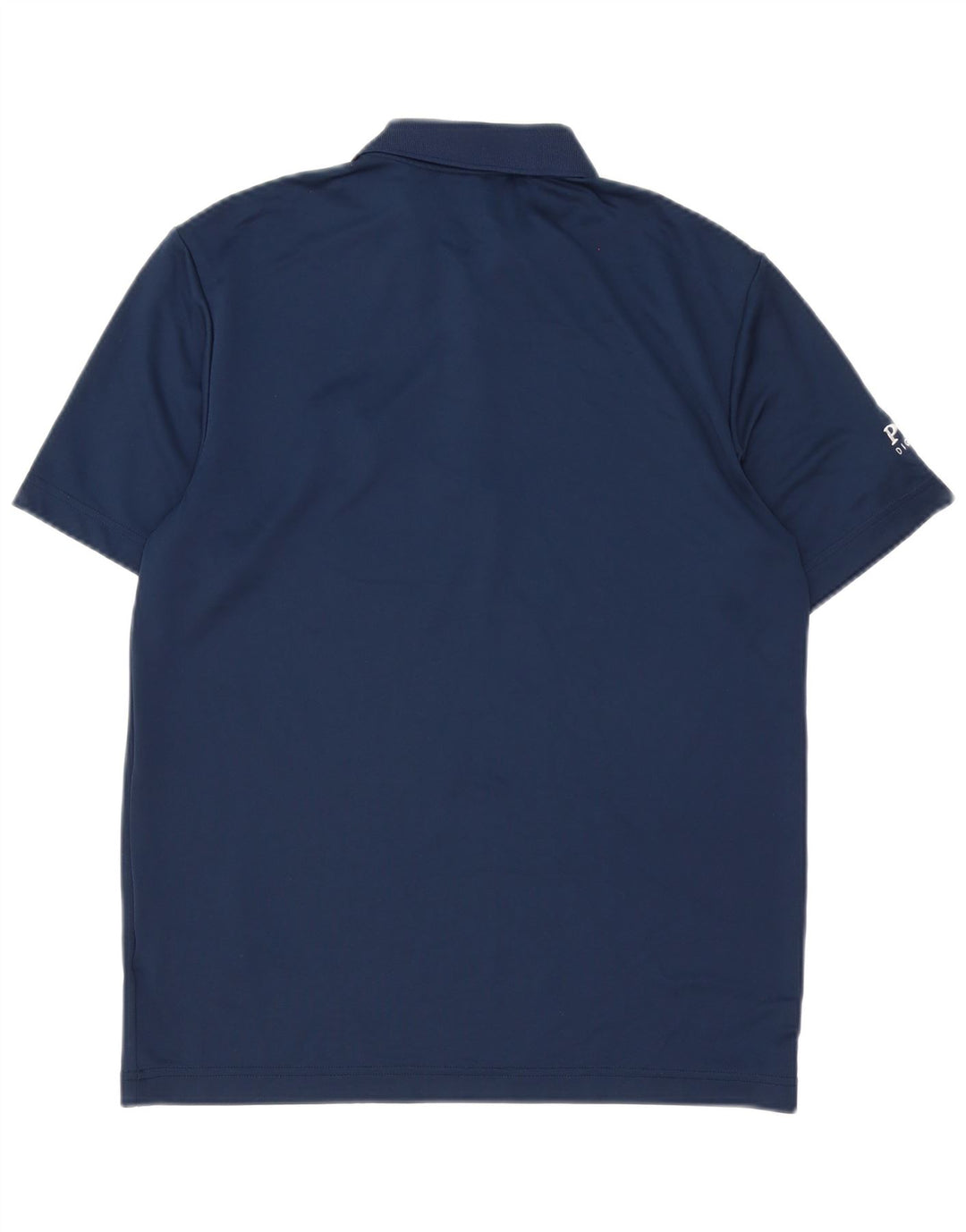 Polo Adidas da uomo piccola in poliestere blu navy