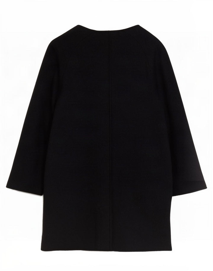 Soprabito aperto da donna MINT VELVET UK 14 grande nero in poliammide