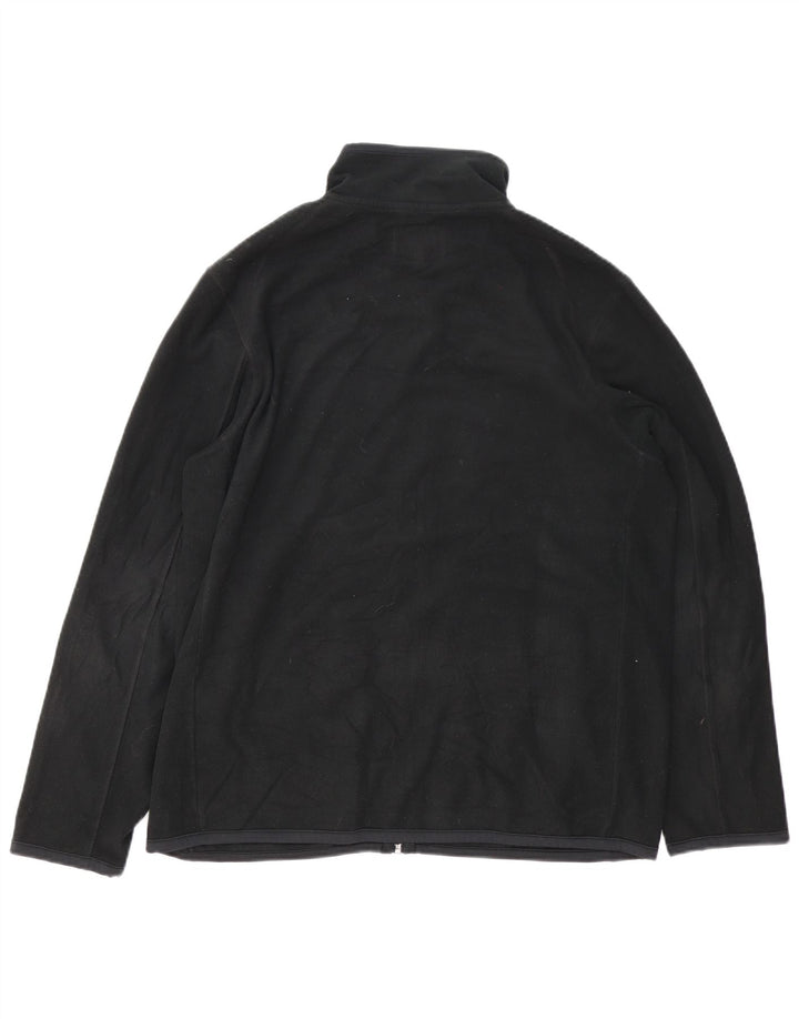 Giacca in pile da uomo Marks & Spencer UK 40 grande poliestere nero
