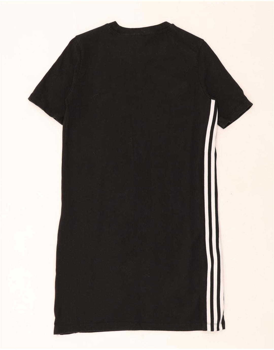 Abito T-shirt da donna ADIDAS UK 6 XS cotone nero