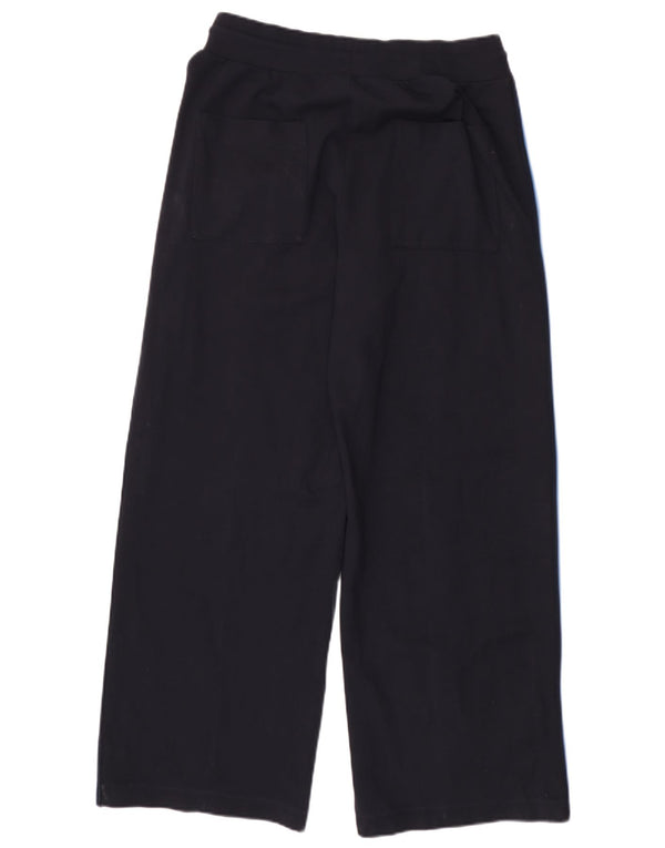 Pantaloni a vita alta da donna Marks & Spencer UK 14 Large W30 L30 Blu navy