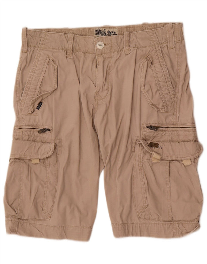 Pantaloncini cargo da uomo Scotch & Soda W32 cotone beige medio