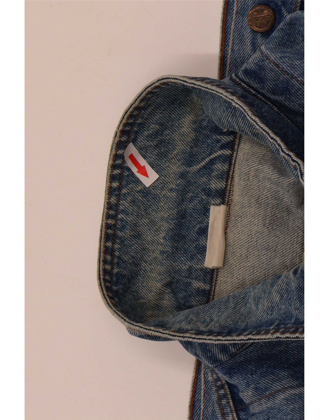 Giacca di jeans da uomo CLARK UK 42 XL Blu