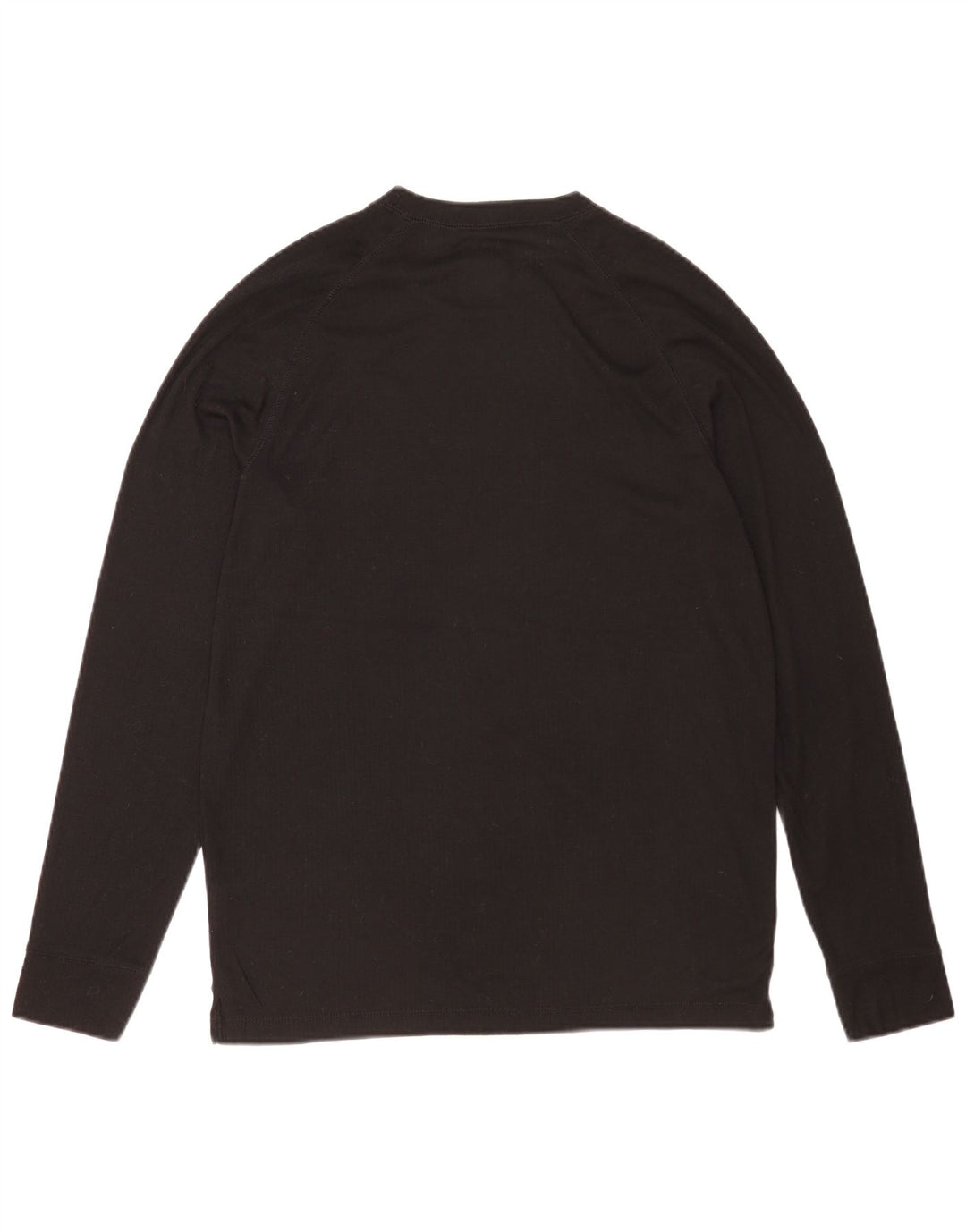 Mountain Warehouse Top da uomo a maniche lunghe grande nero in poliestere