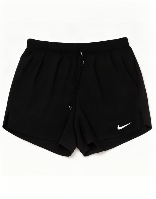 Nike Womens Dri Fit Sport Shorts UK 10 Small Black