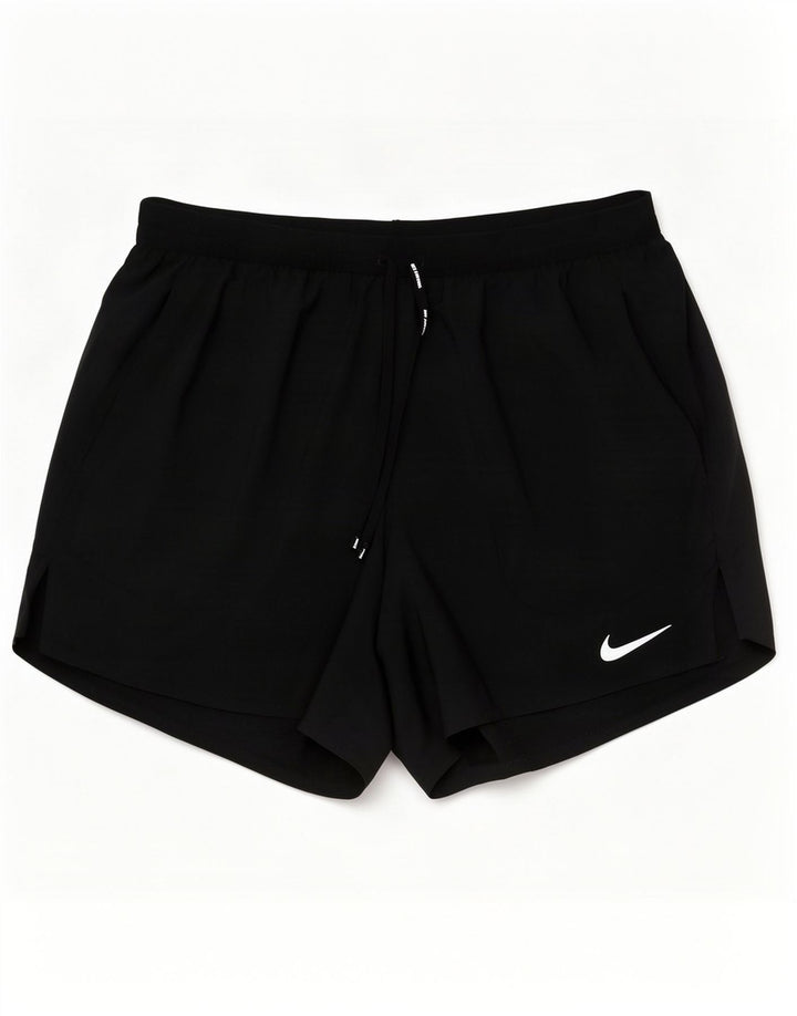 Pantaloncini sportivi Nike Dri Fit da donna UK 10 piccoli neri