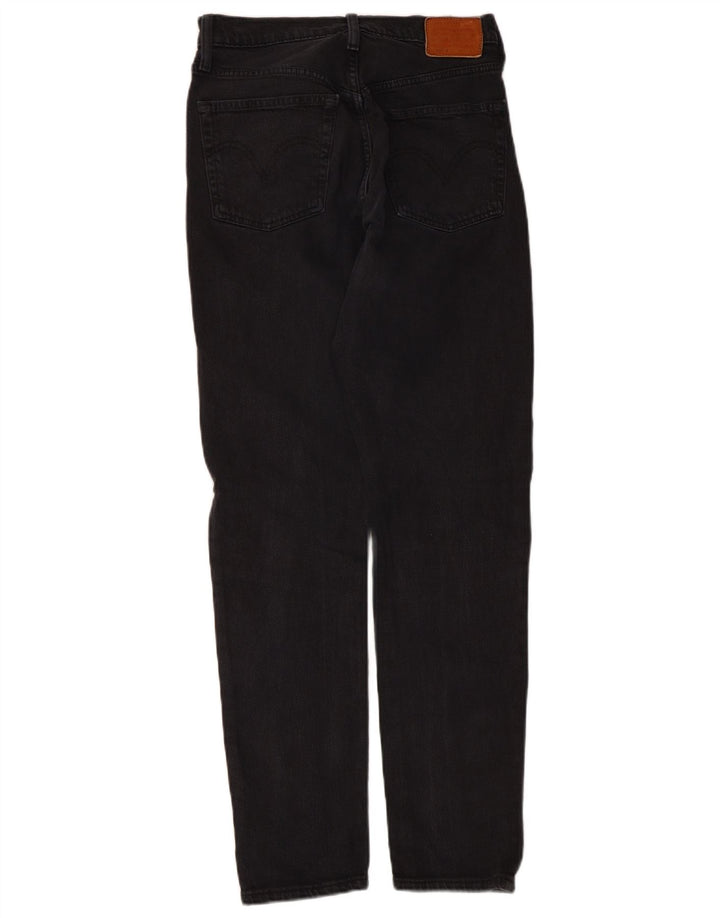 Levi's Uomo 501 Jeans dritti W26 L30 Cotone Nero