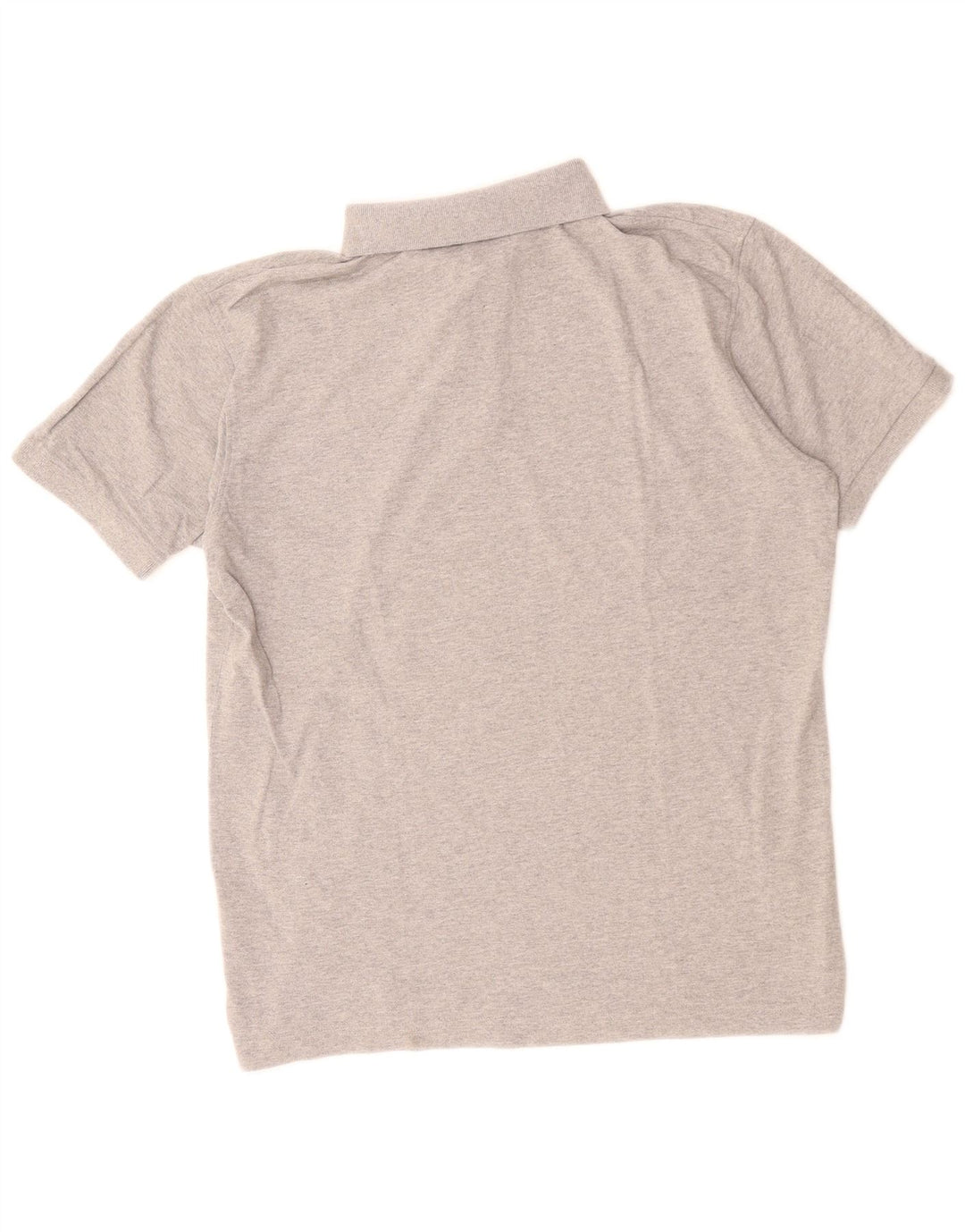 Polo da uomo Gant in cotone grigio medio