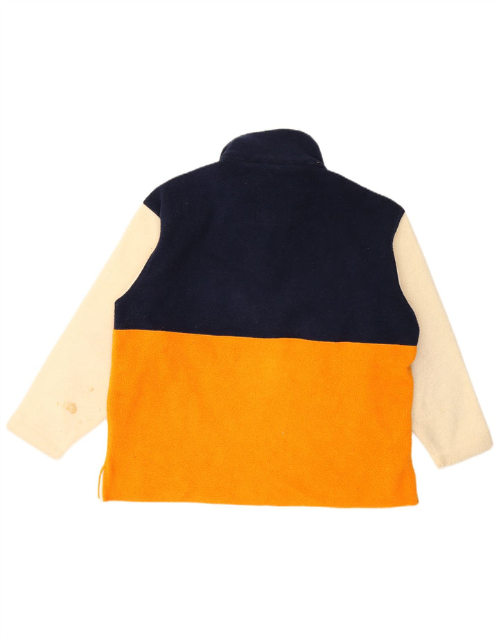 Maglione in pile grafico da uomo Murphy & Nye grande blocco di colori multicolore