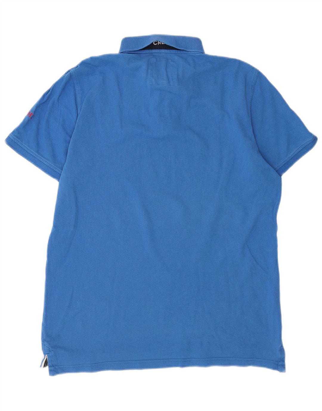 Crew Clothing Polo da uomo grande in cotone blu