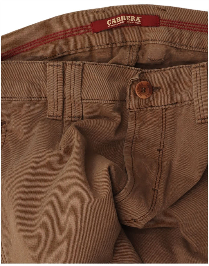 Pantaloni casual dritti da uomo CARRERA W32 L33 Marrone