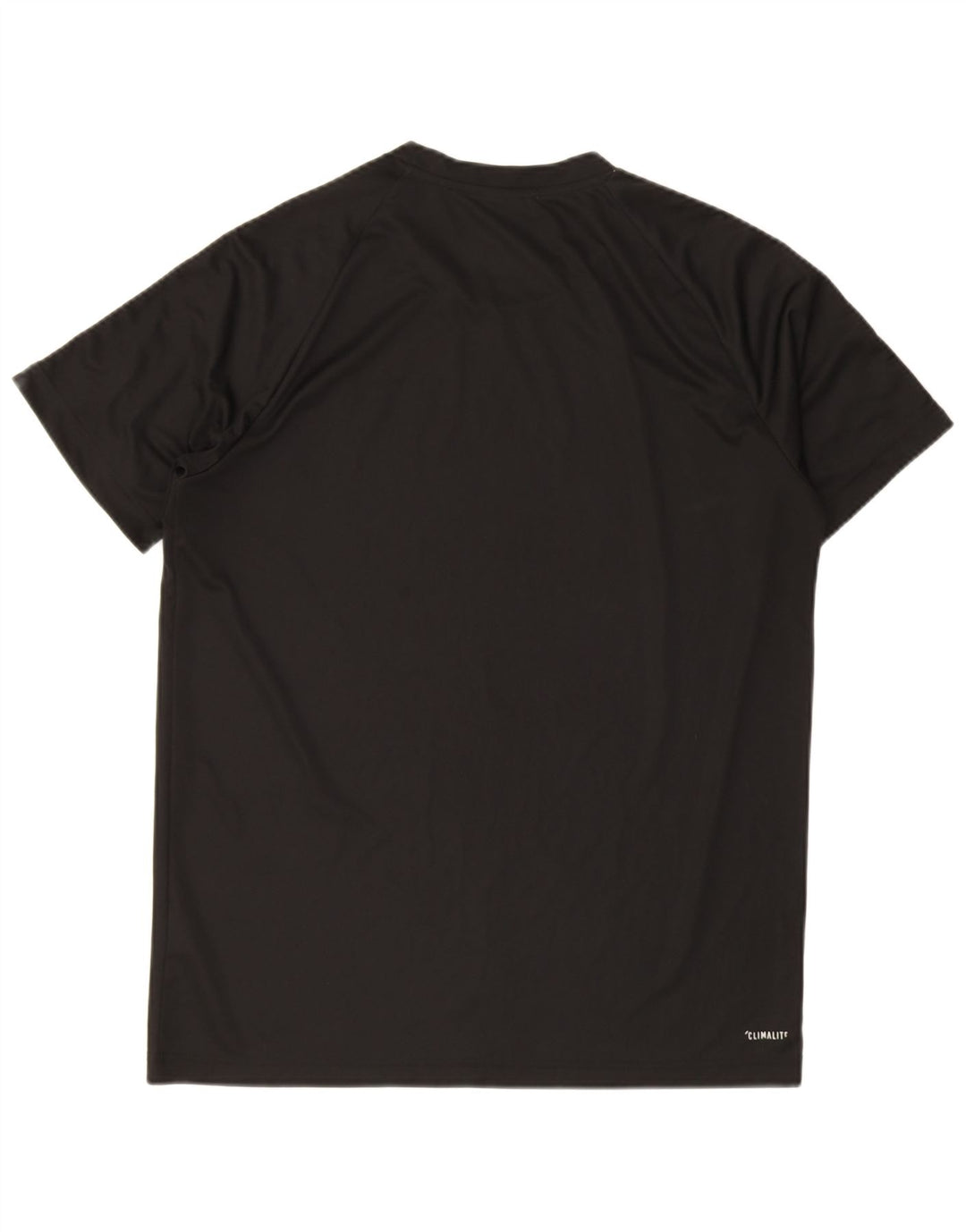 T-shirt Adidas Climalite da uomo, grande, in poliestere nero