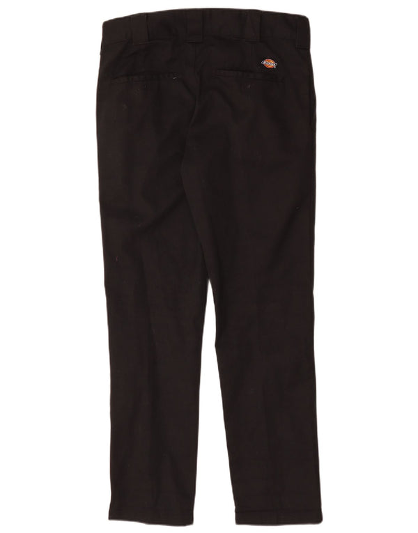 Pantaloni chino slim fit da uomo Dickies W29 L30 cotone nero