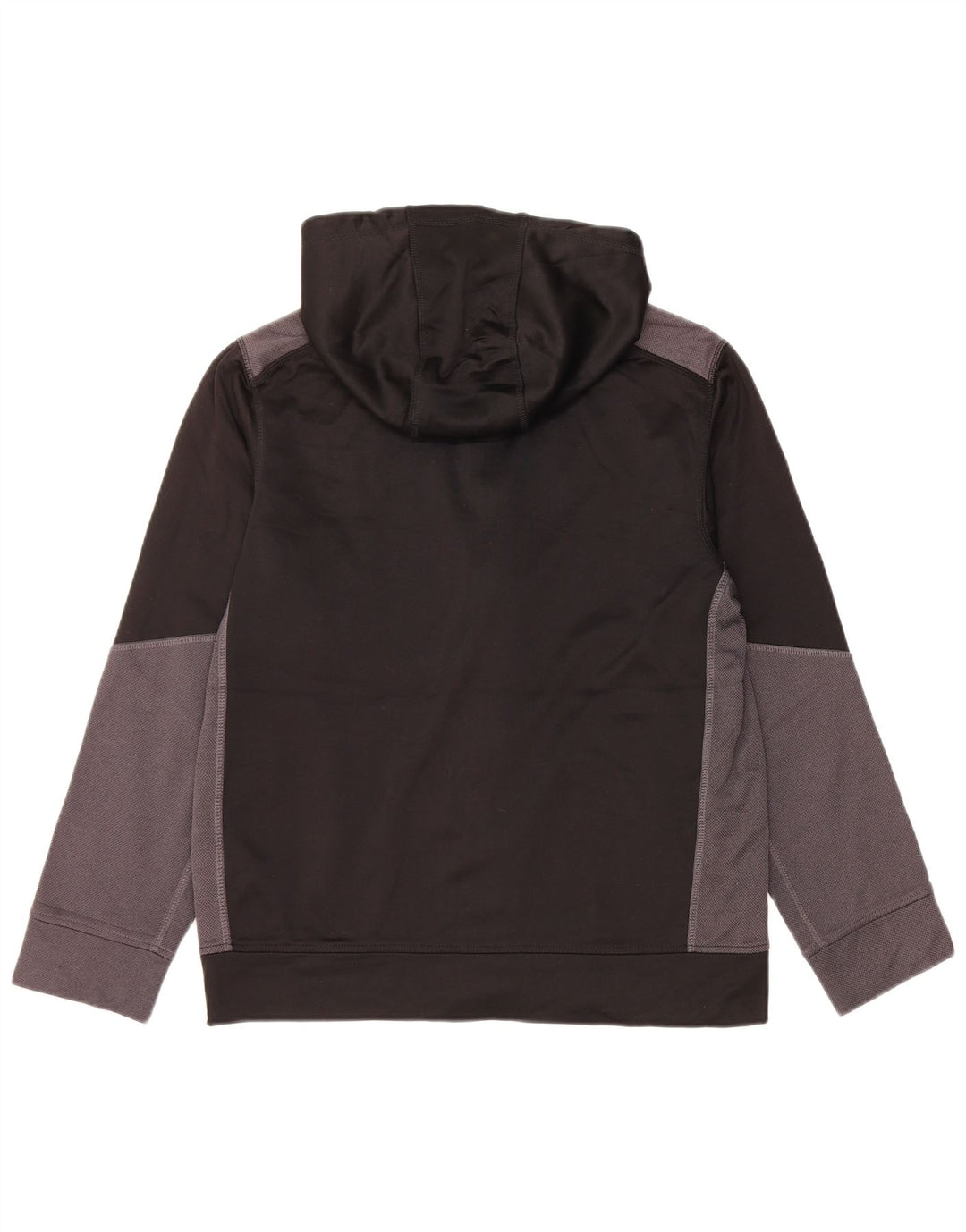 Maglione con cappuccio e zip per ragazzi RUSSELL ATHLETIC 15-16 anni 2XL Nero a blocchi di colore