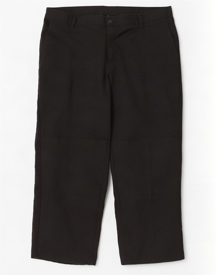 Pantaloni cargo dritti da uomo Dickies W40 L30 poliestere nero