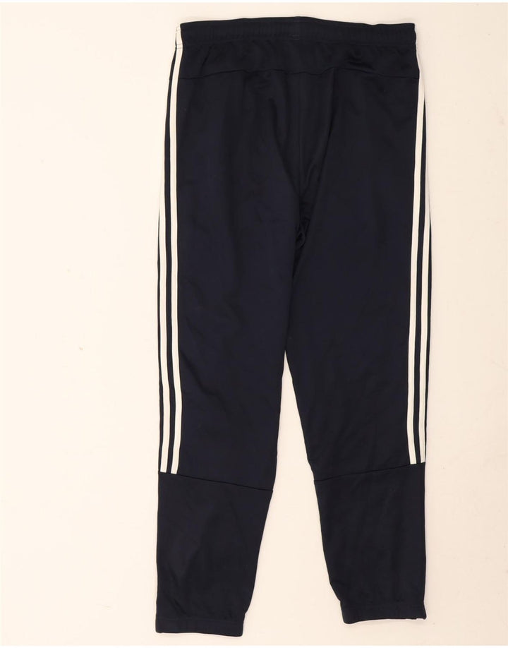 Pantaloni da tuta da uomo Adidas Joggers grandi in poliestere blu navy
