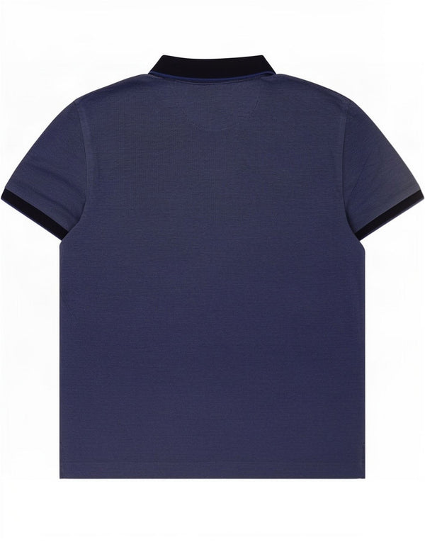 Polo da uomo Gant 3XL cotone screziato blu