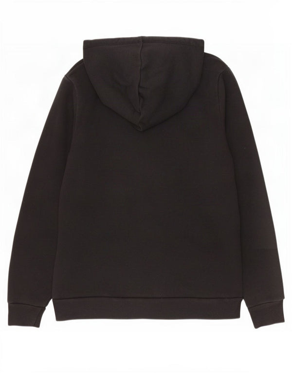 Felpa con cappuccio da donna Puma UK 14 cotone medio nero