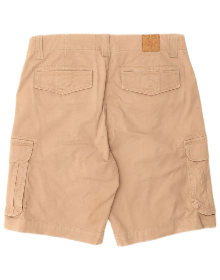 Pantaloncini cargo da uomo Bear W30 in cotone beige medio