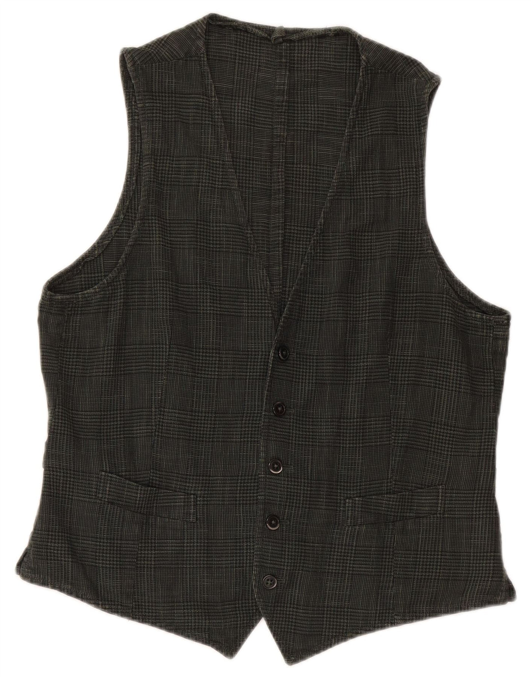Gilet Uomo BOGGI Pied De Poule Verde Medio
