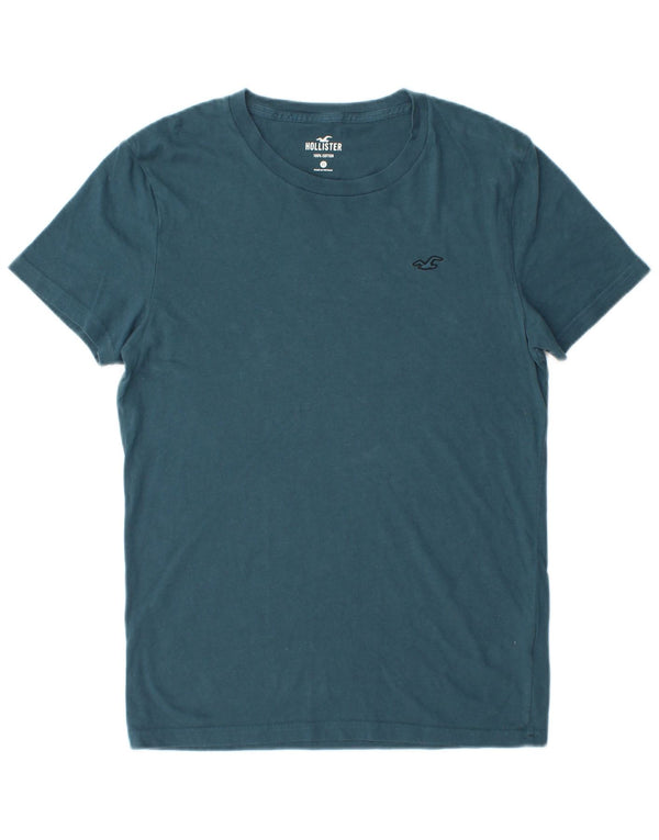 T-shirt da uomo HOLLISTER Top XS in cotone blu