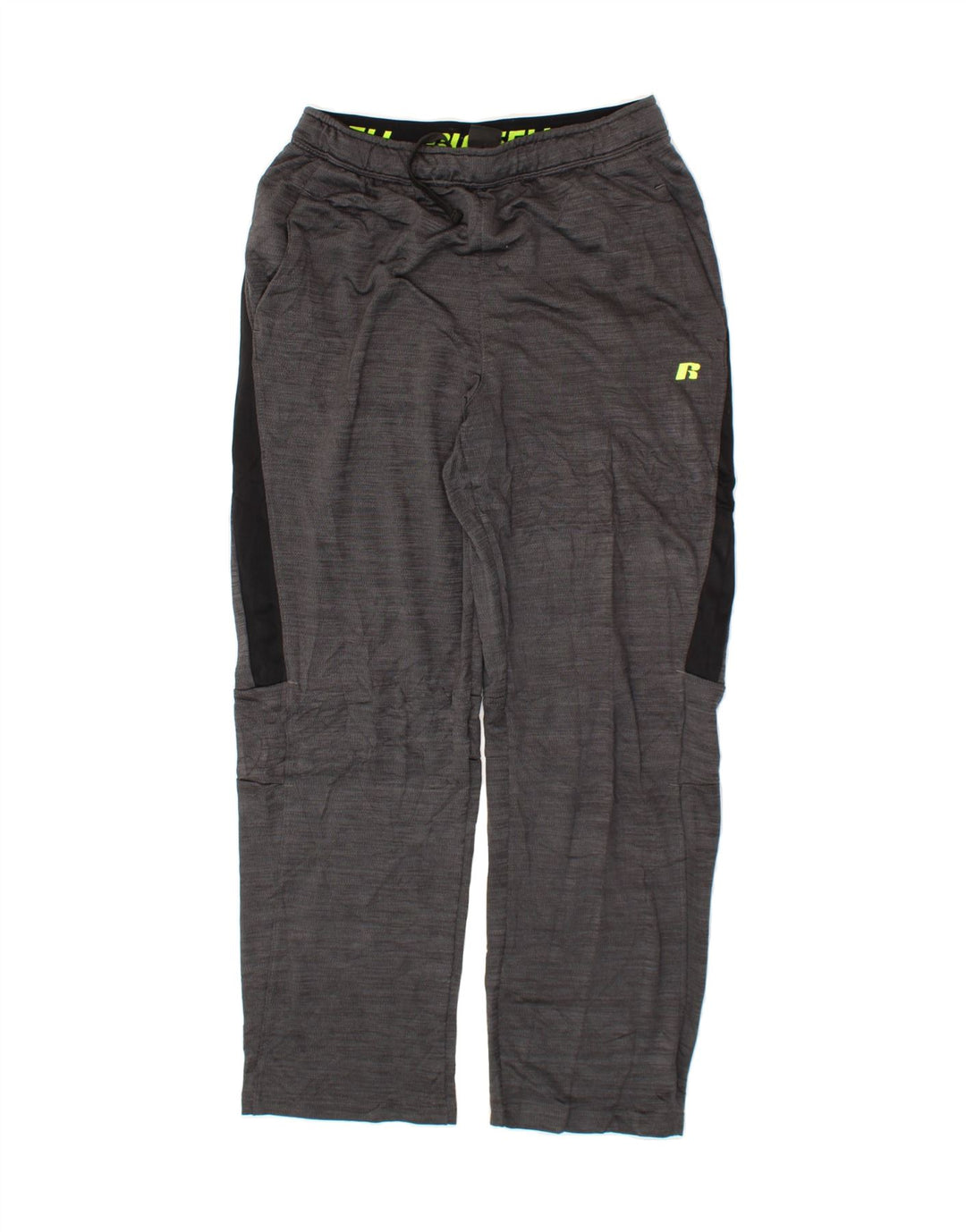 RUSSELL ATHLETIC Mens Tracksuit Trousers Medium  Grey Colourblock Vintage Russell Athletic and Second-Hand Russell Athletic from Messina Hembry 