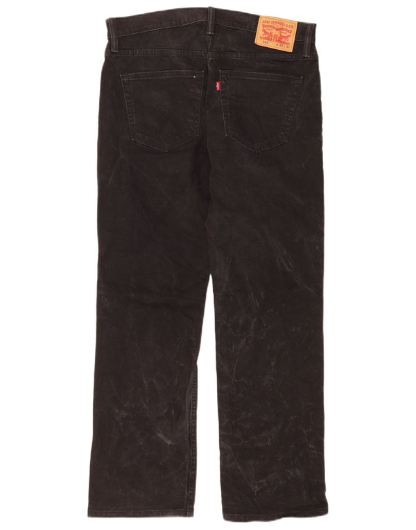 Levi's Uomo 559 Jeans dritti dalla vestibilità rilassata W34 L32 Cotone Nero