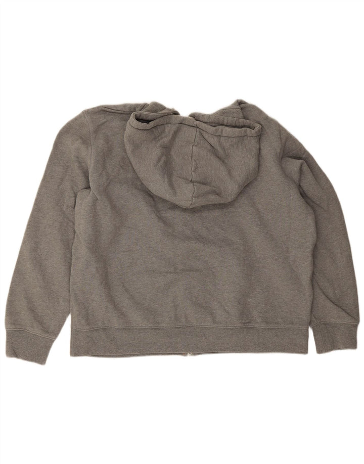 Maglione con cappuccio e zip da uomo Marks & Spencer 2XL cotone grigio
