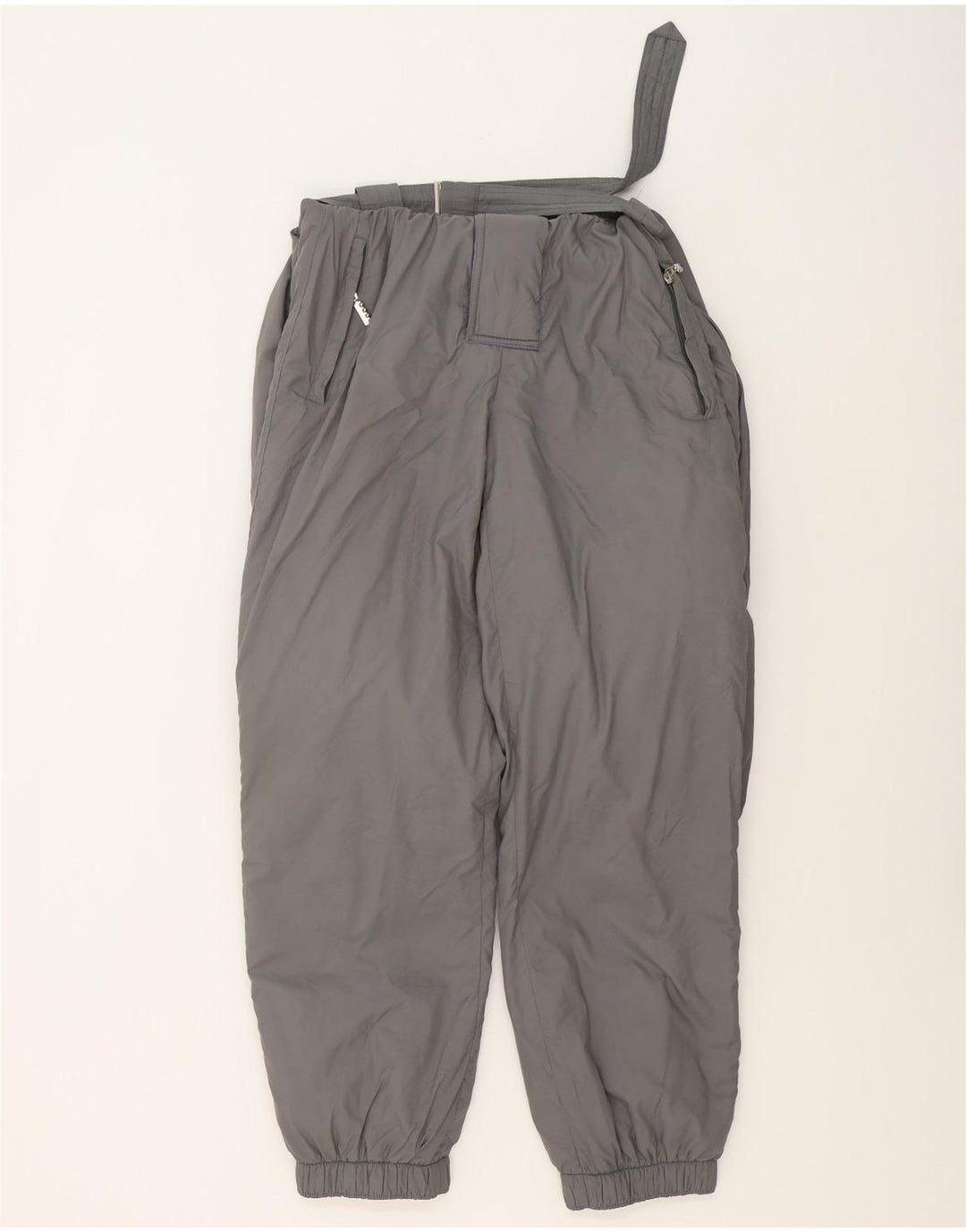 Tuta da sci vintage da uomo piccola color grigio