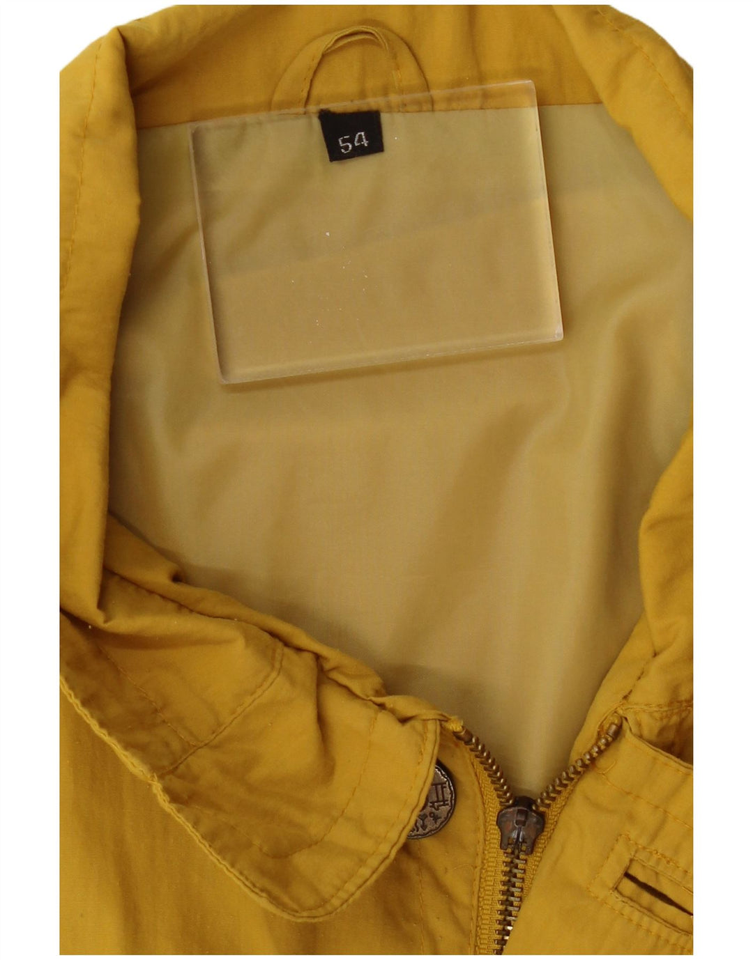 Giacca utility da donna VINTAGE IT 54 3XL Poliestere giallo