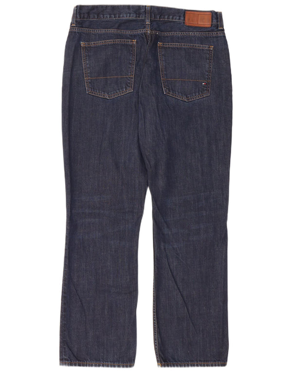 Tommy Hilfiger Uomo Mercer Fit Jeans dritti vestibilità regolare W36 L30 Blu Navy