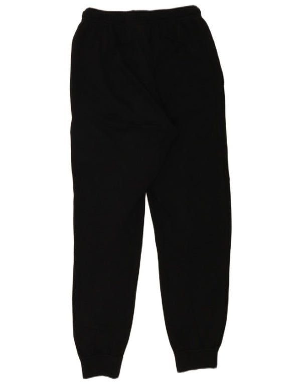 Pantaloni da tuta con grafica Nike da donna Joggers UK 6 XS cotone nero