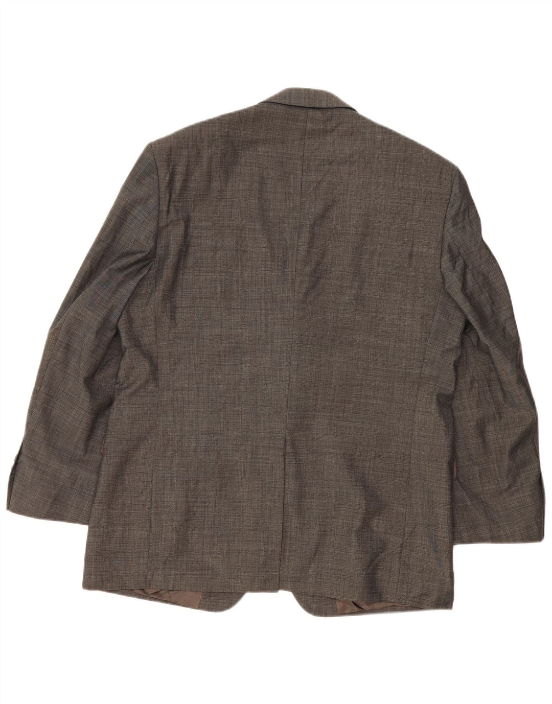 Giacca blazer a 3 bottoni da uomo Marks & Spencer UK 42 XL grigio lana vergine