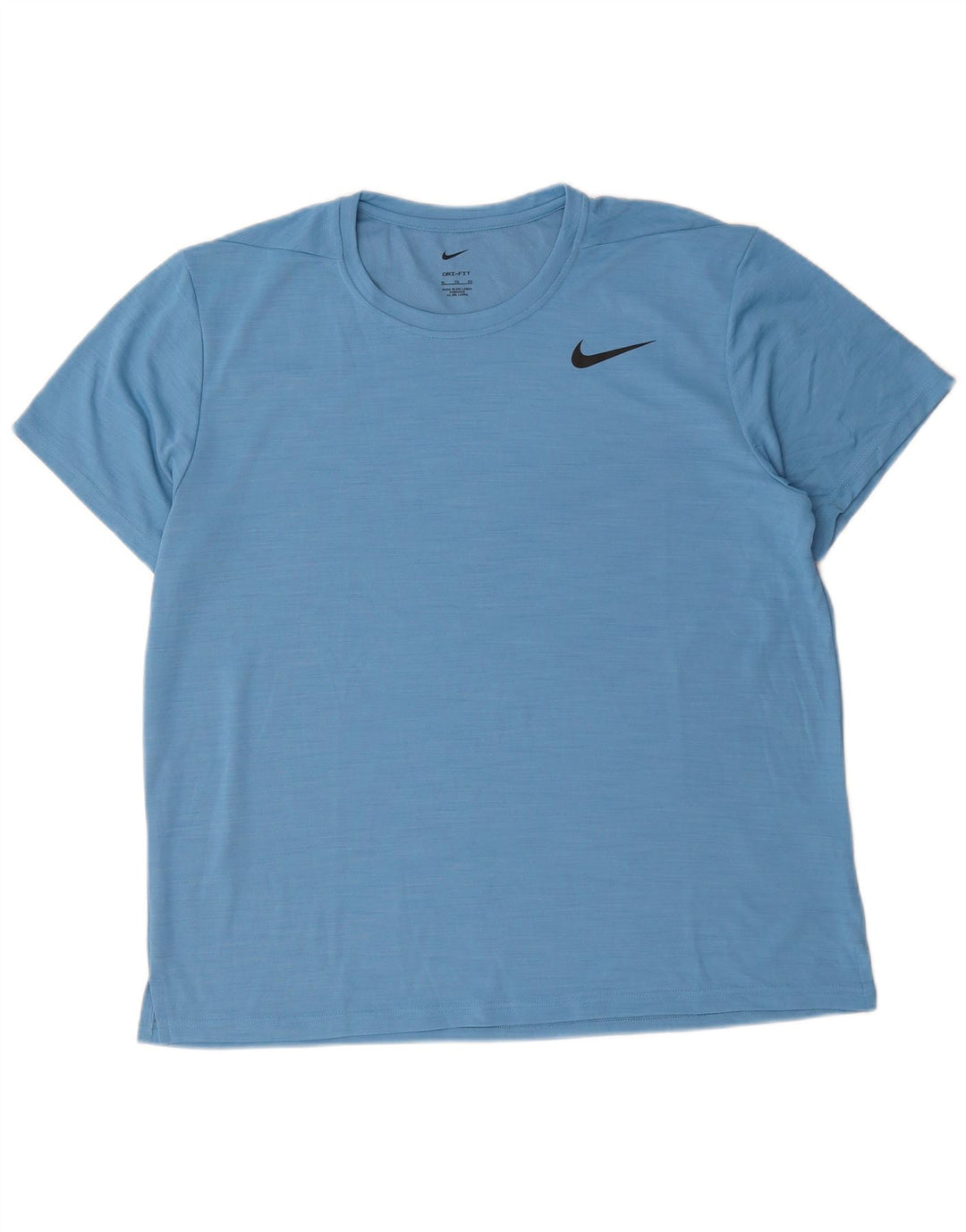 T-shirt Nike da uomo Dri Fit Top XL blu poliestere