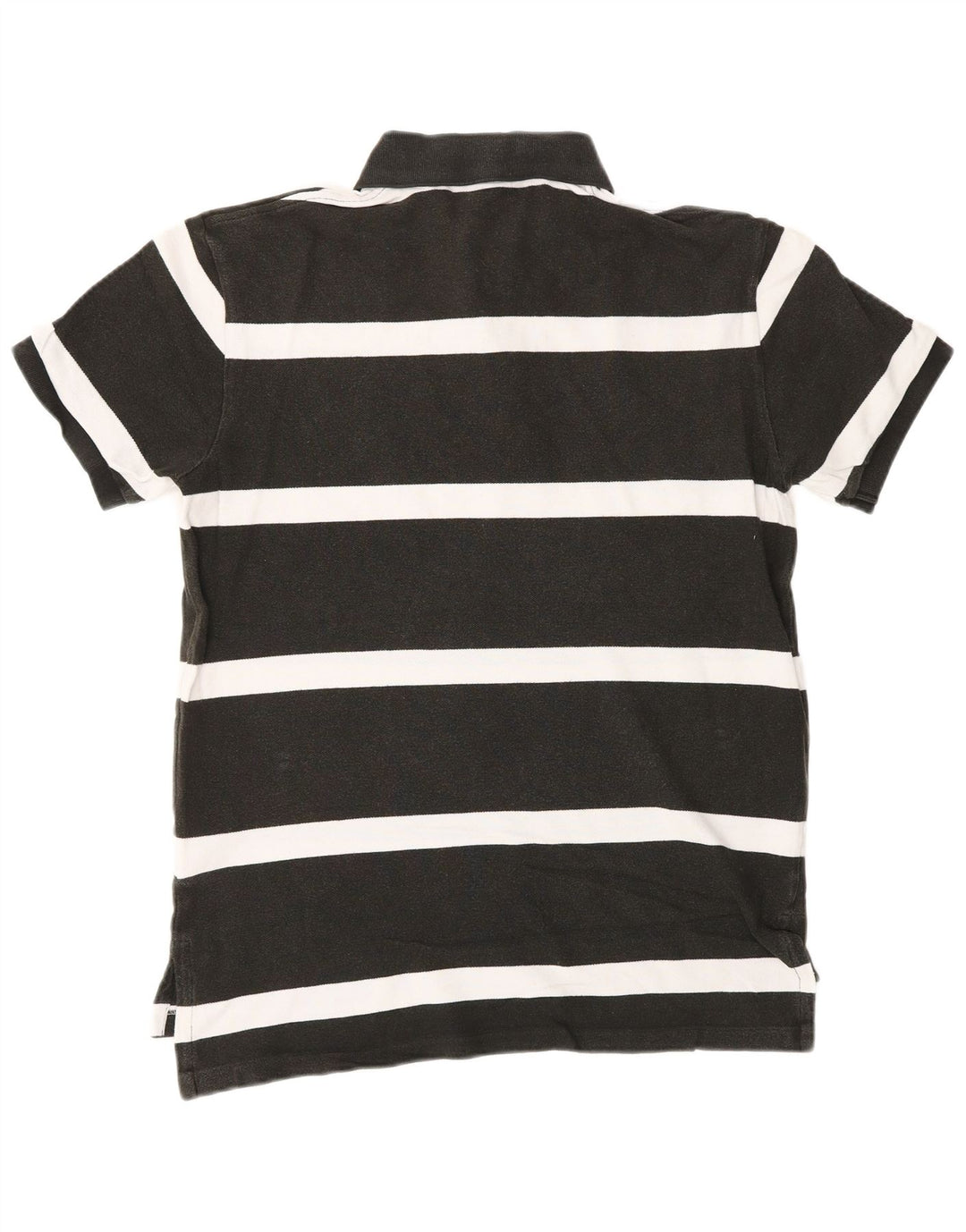 POLO RALPH LAUREN Polo da uomo su misura in cotone a righe nere medie