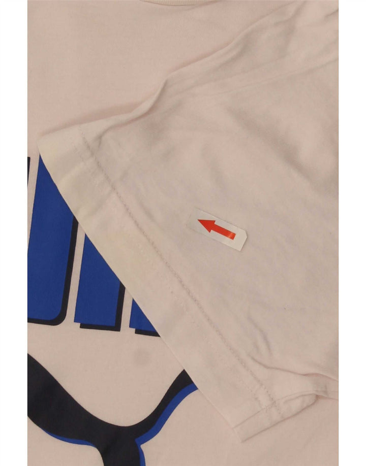 T-shirt grafica da uomo Puma Top bianca media