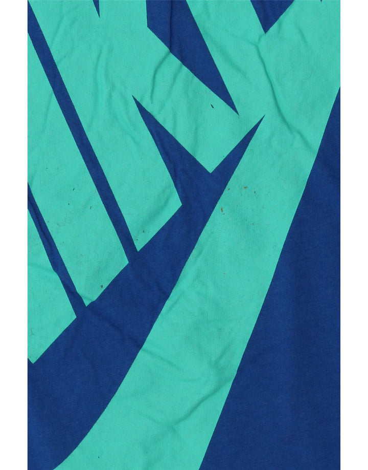 Canotta grafica Nike da donna slim fit UK 12/14 Blu medio