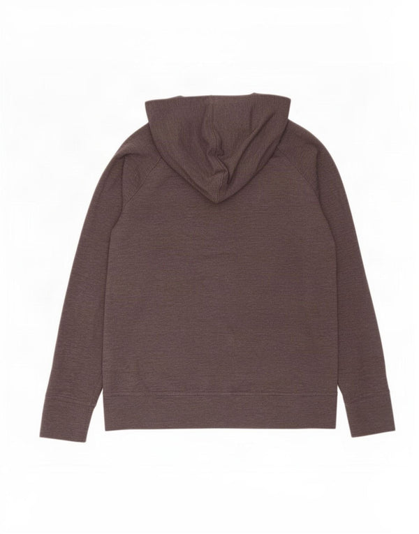Felpa con cappuccio vestibilità ampia da donna Under Armour UK 14 Colorblock grigio medio
