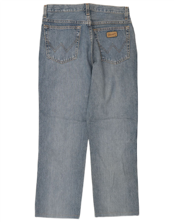 Jeans dritti da uomo Wrangler Texas W32 L28 cotone blu